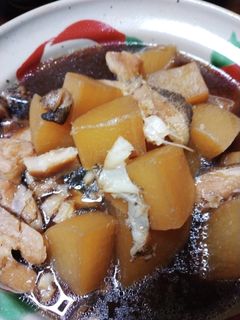 圧力鍋で黒カレイと大根の煮付け-レシピのメイン写真