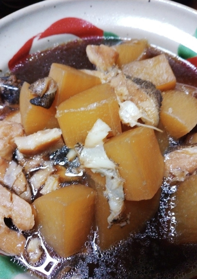 圧力鍋で黒カレイと大根の煮付け-レシピのメイン写真
