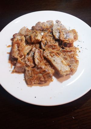 簡単☆豚肉の紅生姜焼き-レシピのメイン写真