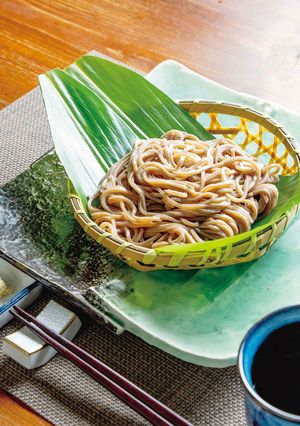 グルテンフリー玄米麺♪ざるそば風-レシピのメイン写真