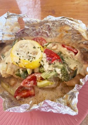 鶏の味噌マヨホイル焼き-レシピのメイン写真