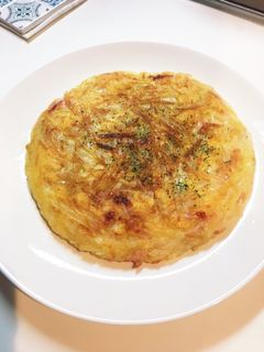もっちり♡じゃがいもとハムチーのガレット-レシピのメイン写真