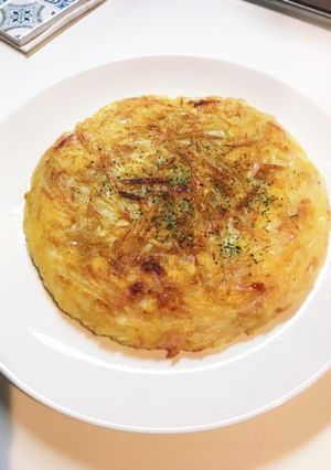 もっちり♡じゃがいもとハムチーのガレット-レシピのメイン写真