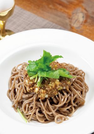 グルテンフリー玄米麺♪盛岡じゃじゃ麺風-レシピのメイン写真