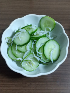 きゅうりとしらすの酢の物-レシピのメイン写真