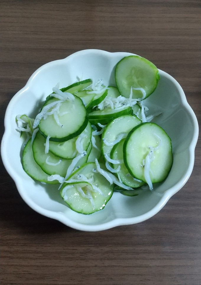 きゅうりとしらすの酢の物-レシピのメイン写真