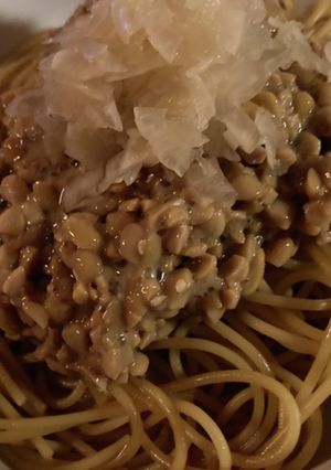 痩せる納豆パスタ。高たんぱく低脂質-レシピのメイン写真