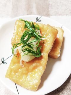 簡単 高野豆腐の揚げ出し-レシピのメイン写真