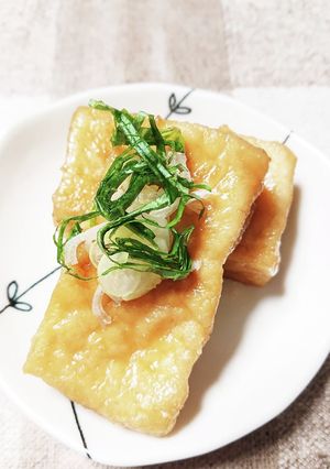 簡単 高野豆腐の揚げ出し-レシピのメイン写真