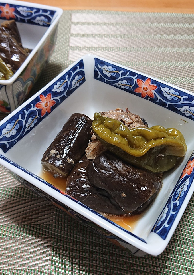 缶詰とめんつゆで簡単♪ なすと鯖の煮浸し-レシピのメイン写真