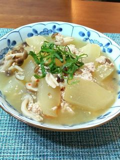冬瓜のそぼろ煮-レシピのメイン写真