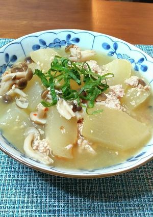 冬瓜のそぼろ煮-レシピのメイン写真
