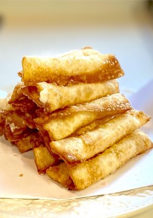 みんな大好き！チーズのワンタン揚げ-レシピのメイン写真