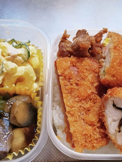 旦那弁当(8/2娘、熱中症離脱)-レシピのメイン写真