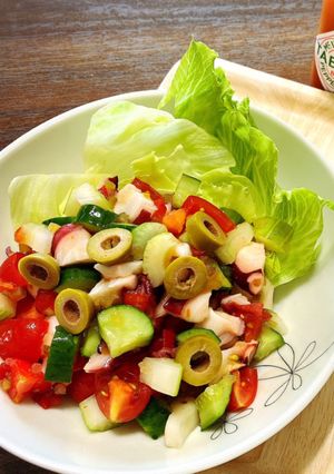 たことセロリのアジアンなセビーチェ風-レシピのメイン写真