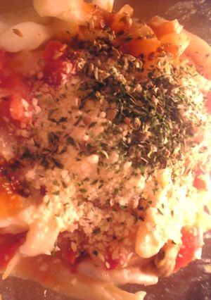 いかとえびと蛤のトマトクリームパスタ-レシピのメイン写真