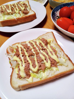 ツナマヨトースト-レシピのメイン写真
