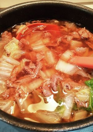 牛スープ(コンソメ系のお味です！)-レシピのメイン写真