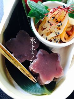 冷んやり簡単和菓子♬水ようかん-レシピのメイン写真