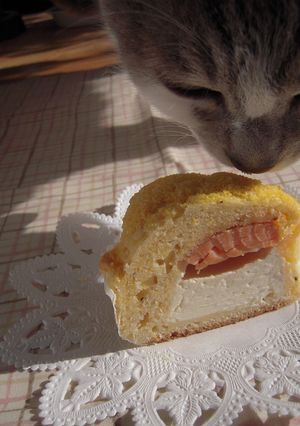 サーモンチーズマフィン-レシピのメイン写真