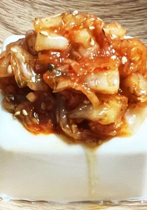 キムチ豆腐-レシピのメイン写真