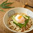 たたきキュウリとツナの冷やしうどん