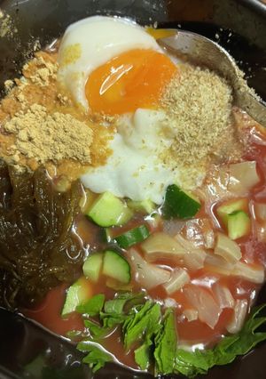 冷たいコラーゲンスープ　麺にかけても-レシピのメイン写真