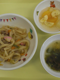 めばえ保育園 焼きうどん-レシピのメイン写真