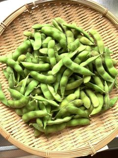 ヘルシオオーブンで蒸し枝豆!-レシピのメイン写真