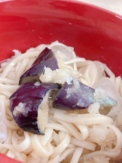 暑い夏に!冷凍ナスのさっぱりおろしうどん-レシピのメイン写真