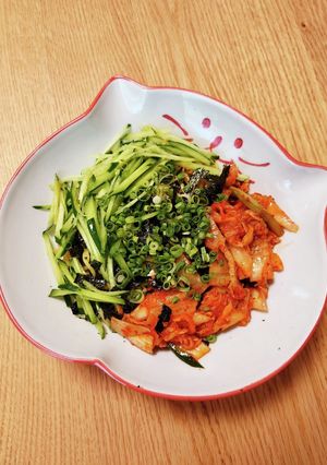 キムチと海苔のまぜそば-レシピのメイン写真
