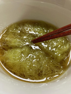 冷やしヤングコーンのヒゲそうめん-レシピのメイン写真