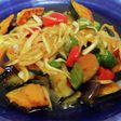 夏野菜ソテーの甘酢かけ