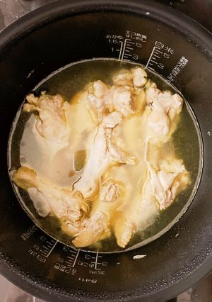 猫さま喜ぶ!炊飯器でボーンブロススープ-レシピのメイン写真