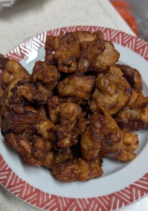 弁当屋さん風！天ぷら粉で作る唐揚げ-レシピのメイン写真