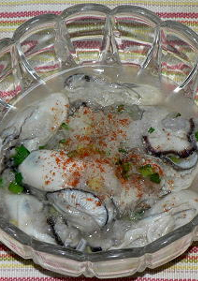生牡蠣のピリ辛おろし甘酢和え-レシピのメイン写真