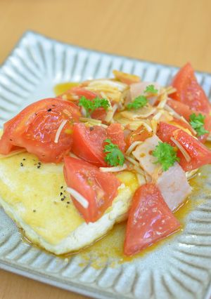 豆腐のステーキトマトソース　ＪＡいるま野-レシピのメイン写真