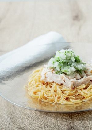 おろしそさっぱり豆そうめん-レシピのメイン写真