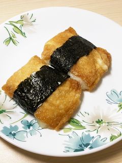 余ったお揚げをリメイク♬チーズ稲荷もち-レシピのメイン写真