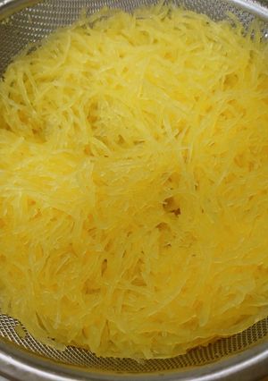 そうめん南瓜のゆで方-レシピのメイン写真