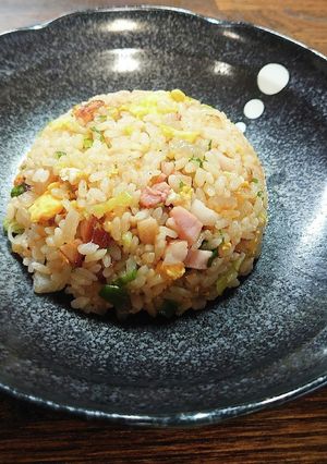 小2の宿題！大根と箱根葉ネギのチャーハン-レシピのメイン写真