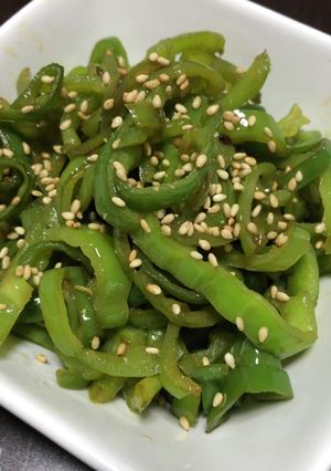 ちょい辛⁈青なんばんの醤油炒め-レシピのメイン写真