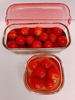 ♡ミニトマトの麺つゆ浸し♡-レシピのメイン写真