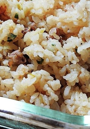 豚ねぎ塩炊き込み飯-レシピのメイン写真