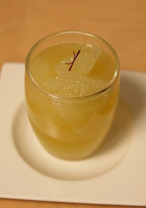 サフラン香る♪グレープフルーツゼリー-レシピのメイン写真