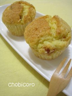 パインマフィン パイナップルとココナッツのマフィン Vg by keekeeキッチン