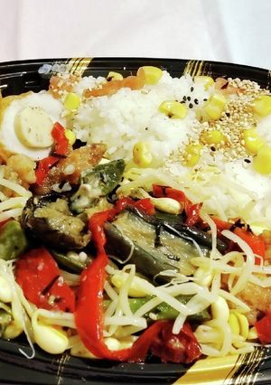 夏野菜おろし弁当 おかずの部 豆もやし-レシピのメイン写真