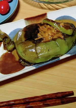 トロなす味噌タレ-レシピのメイン写真