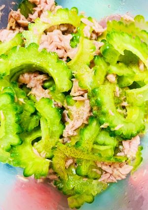 やみつきシャキシャキゴーヤとツナのあえ物-レシピのメイン写真