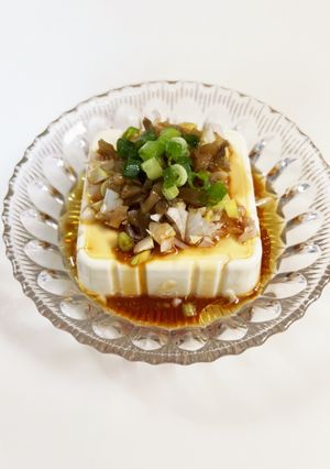 ザーサイの冷奴-レシピのメイン写真